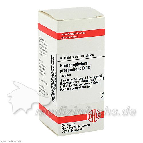 HARPAGOPHYTUM PROC D12, 80 ST
