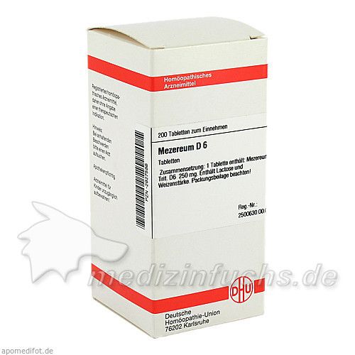 MEZEREUM D 6, 200 ST