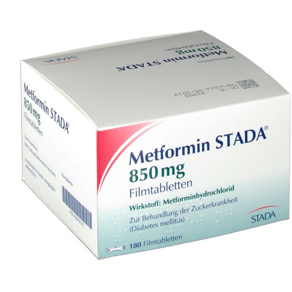 Metformin HEXAL 850mg Filmtabletten, 180 ST