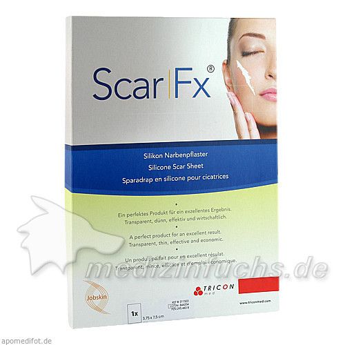 Scar FX Silikon NarbenPflaster 3.75x7.5cm, 1 ST