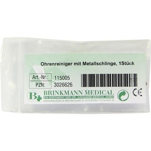 Ohrenreiniger m. Metallschlinge, 1 ST