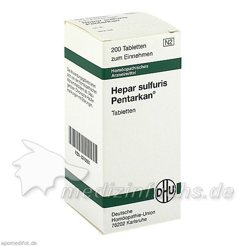 HEPAR SULFURIS PENTARKAN, 200 ST