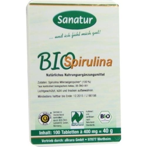 Spirulina Bio Tabletten, 100 ST