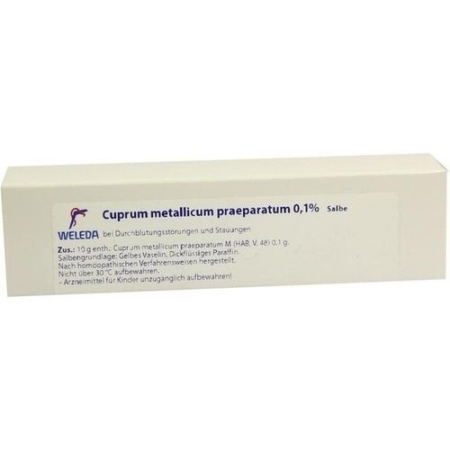 CUPRUM METALLICUM PRAEPARATUM 0.1%, 23 G