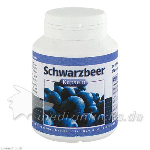 Schwarzbeer-Kapseln, 100 ST