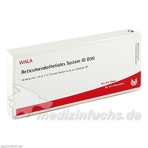 RETICULOENDOTHE SYS GL D30, 10X1 ML