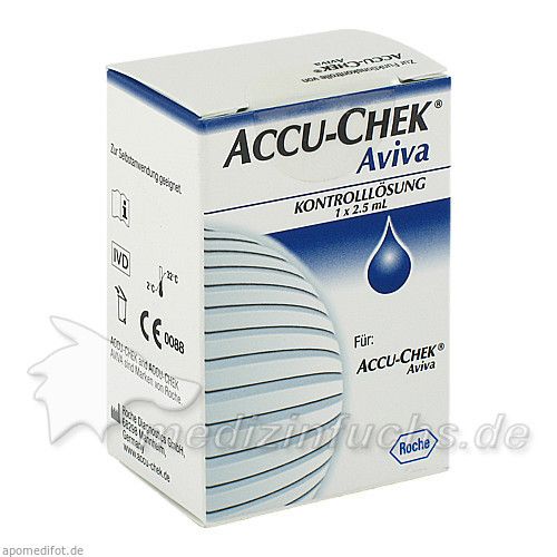 Accu-Chek Aviva Kontroll-Lösung, 1X2.5 ML
