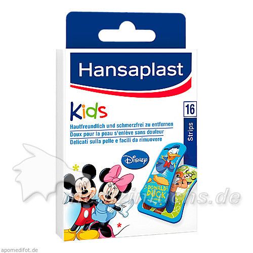 HANSAPLAST JUNIOR STRIPS, 16 ST