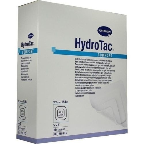 HydroTac comfort Schaumverband 12.5x12.5cm steril, 10 ST
