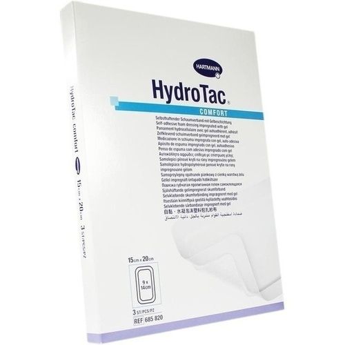 HYDROTAC comfort Schaumverband 15x20 cm steril, 3 ST