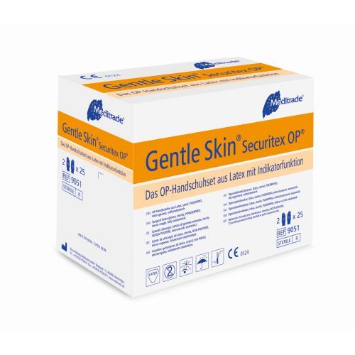 Securitex Latex OP-Handsch steril Gr. 7.5, 25X4 ST
