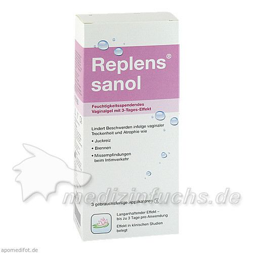Replens Vaginalgel vorgefüllte Applikatoren, 3 ST