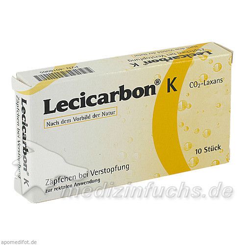 LECICARBON K CO2 Laxans, 10 ST
