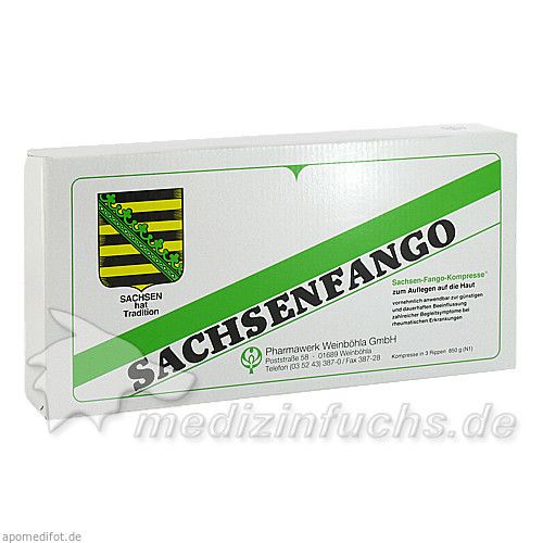 SACHSEN FANGO KOMPRESSE, 850 G