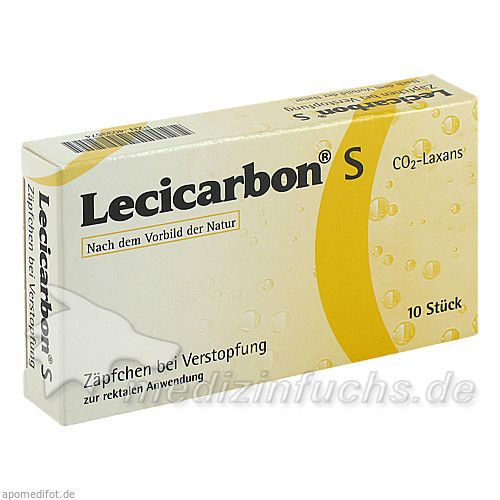 Lecicarbon S CO2-Laxans, 10 ST