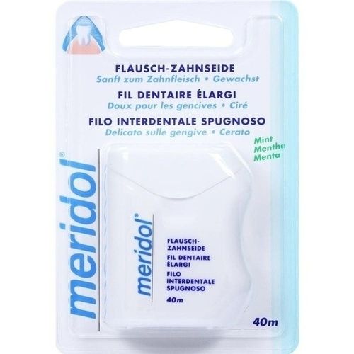 meridol Flausch Zahnzeide gewachst, 40 M