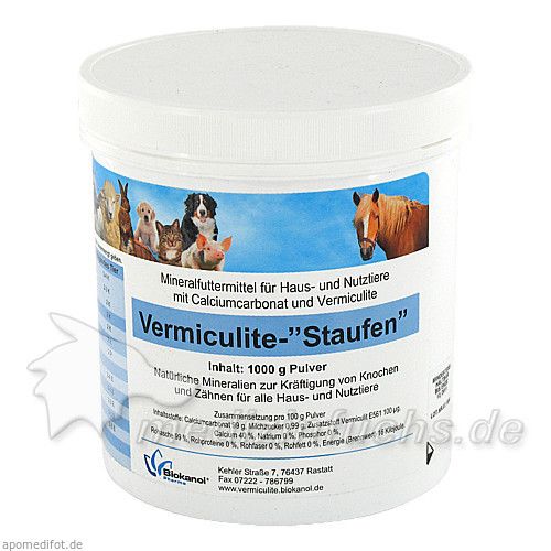 VERMICULITE Staufen Pulver vet., 1000 G