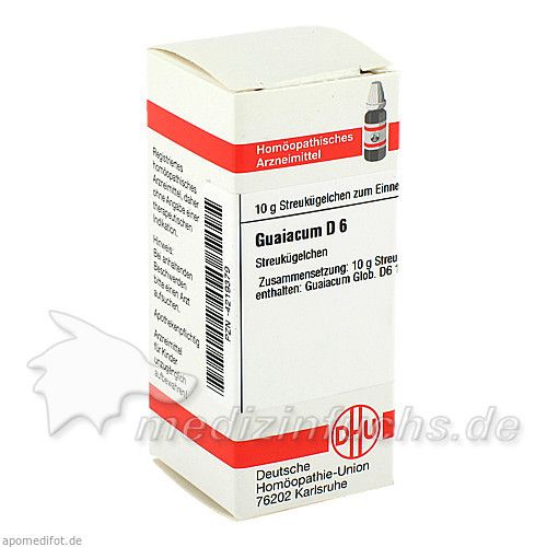 GUAIACUM D 6, 10 G