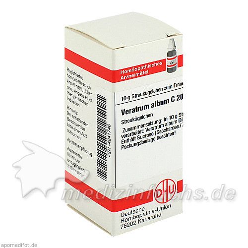 VERATRUM ALBUM C 200 Globuli, 10 G