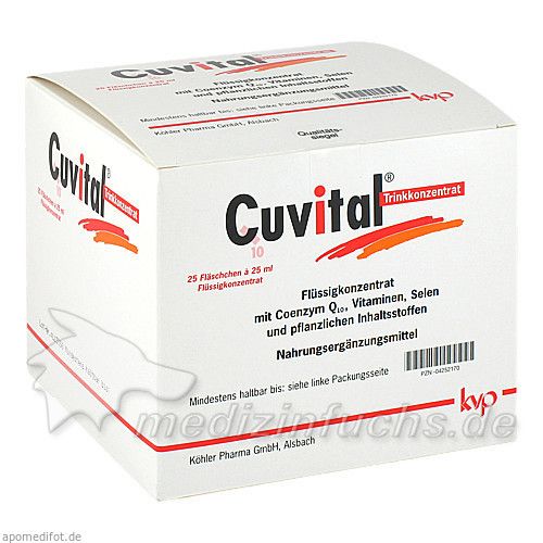 Cuvital Flüssigkonzentrat, 25X25 ML