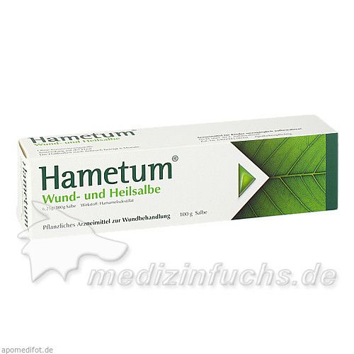 Hametum Wund und Heilsalbe, 100 G