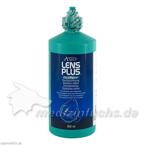 LENS PLUS OcuPure Kochsalzlösung, 360 ML