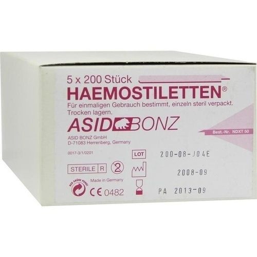 HAEMOSTILETTEN, 5X200 ST