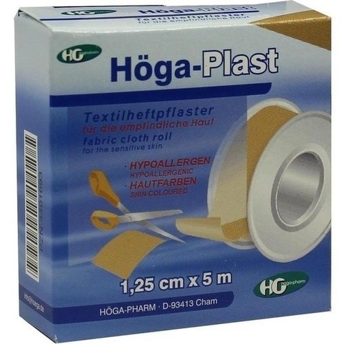 HOEGA PLAST 1.25CMX5M, 1 ST