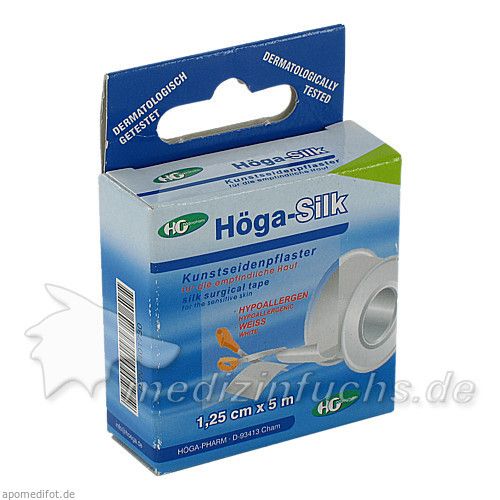 HOEGA SILK 1.25CMX5M, 1 ST