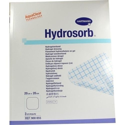 HYDROSORB 20X20CM WUNDVERB, 3 ST