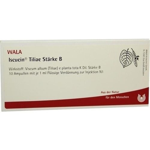 ISCUCIN TILIAE STAERKE B, 10X1 ML