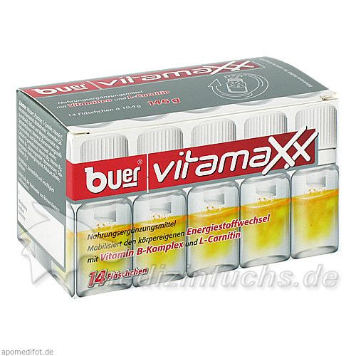BUER VITAMAXX TRINKFLÄSCHCHEN, 14 ST