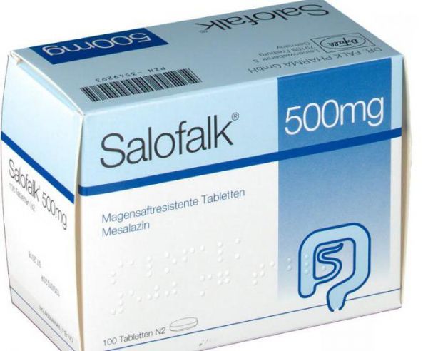 Salofalk 500mg (Салофальк) 10 ST
