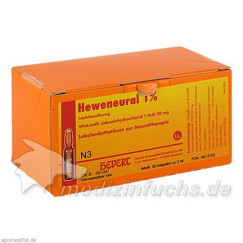 HEWENEURAL 1%, 50X2 ML