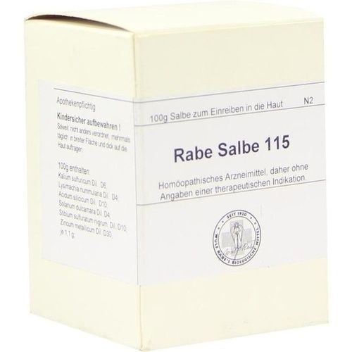 RABE SALBE 115, 100 G
