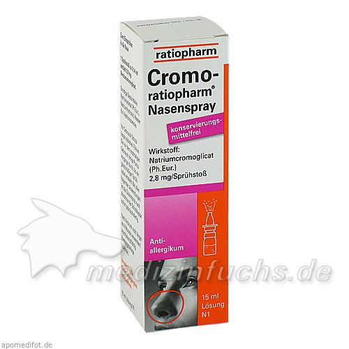 CROMO RATIOPHARM konservierungsfrei, 15 ML
