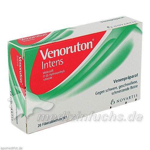 VENORUTON intens Filmtabletten, 20 ST