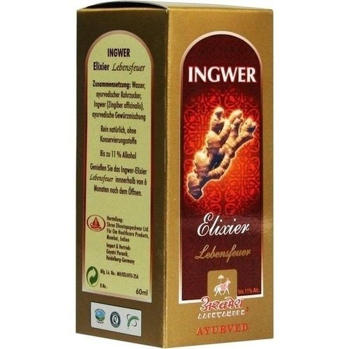 Schmidt Ingwer Elixier Lebensfeuer, 60 ML