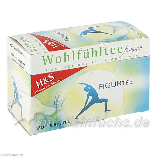 H&S Wohlfühltee feminin Figurtee, 20 ST