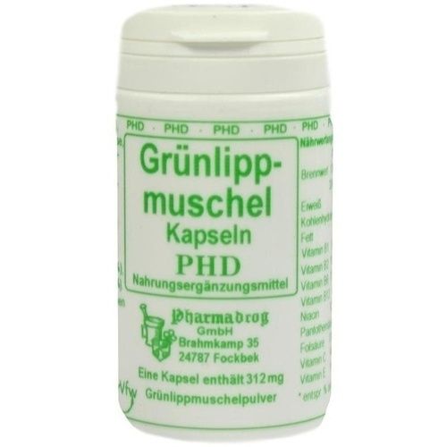 Grünlippmuschelpulver Kapseln, 60 ST