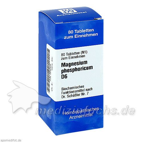 BIOCHEMIE 7 MAGN PHOS D 6, 80 ST