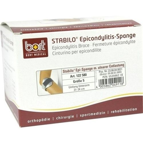 BORT Stabilo Epicondylitis-Spange grau Größe 5, 1 ST