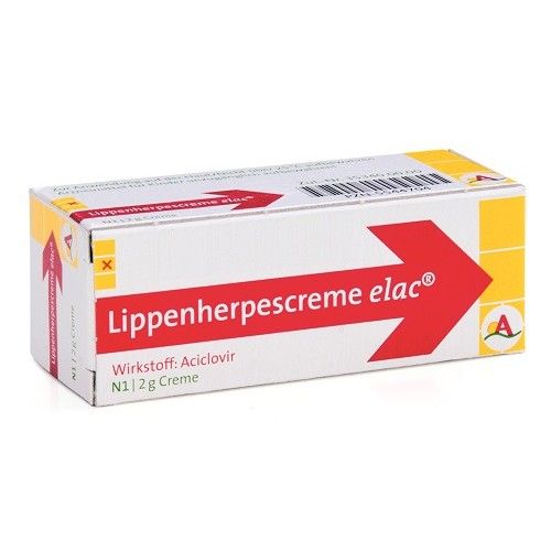 Lippenherpescreme elac, 2 G