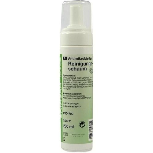 Skinsan scrub foam, 200 ML