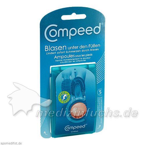 Compeed Blasen unter den Füßen, 5 ST