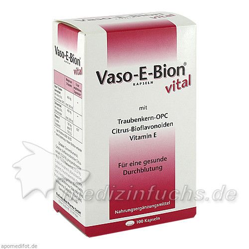 VASO E BION Vital Kapseln, 100 ST