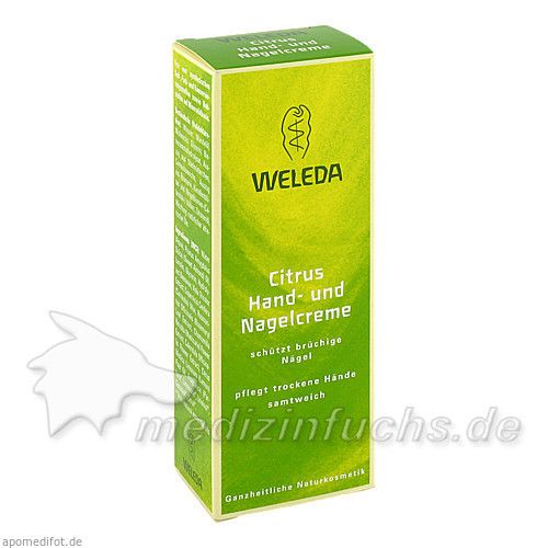 WELEDA Citrus Hand- und Nagelcreme, 50 ML