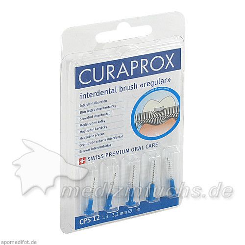 CURAPROX CPS12 Interdental 1.3-3.2mm Durchmesser, 5 ST
