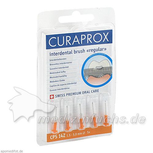 CURAPROX CPS14 Z Interdental 1.5-5mm Durchmesser, 5 ST
