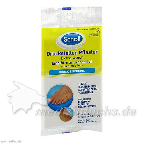 SCHOLL Profess.Druckst.Pflast.ext.weich, 1 ST